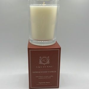 Aquiesse Sandalwood Vanille Aesthetic Candle